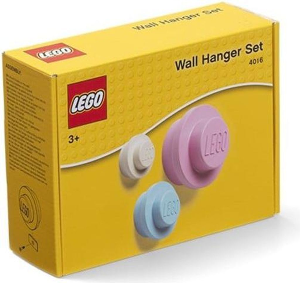 LEGO 40161736 LEGO Garderobehaakset - WANDHAAKSET Productafbeelding 