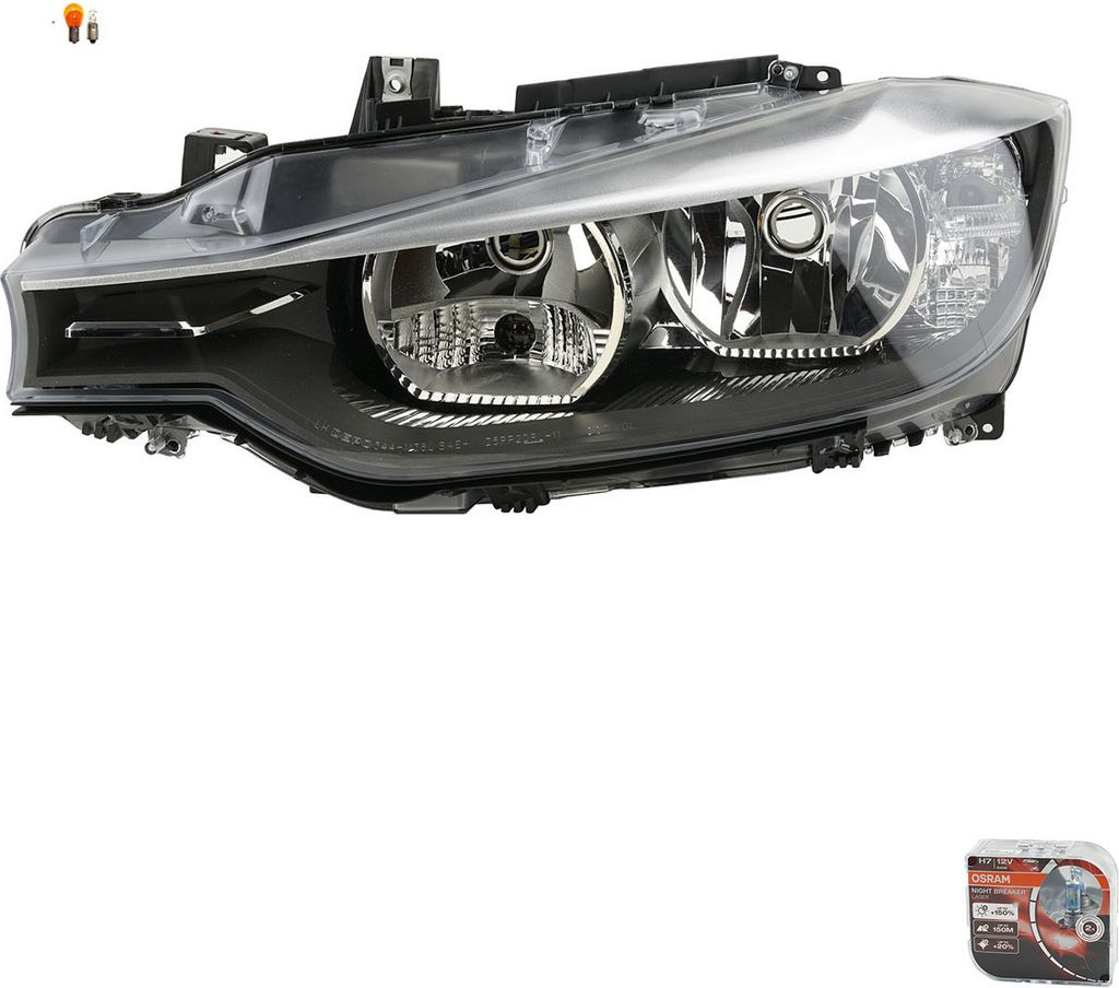 Johns, Scheinwerfer + Osram Night Breaker Laser passend für BMW 3er F30 F31 Links 63117259523 7259523