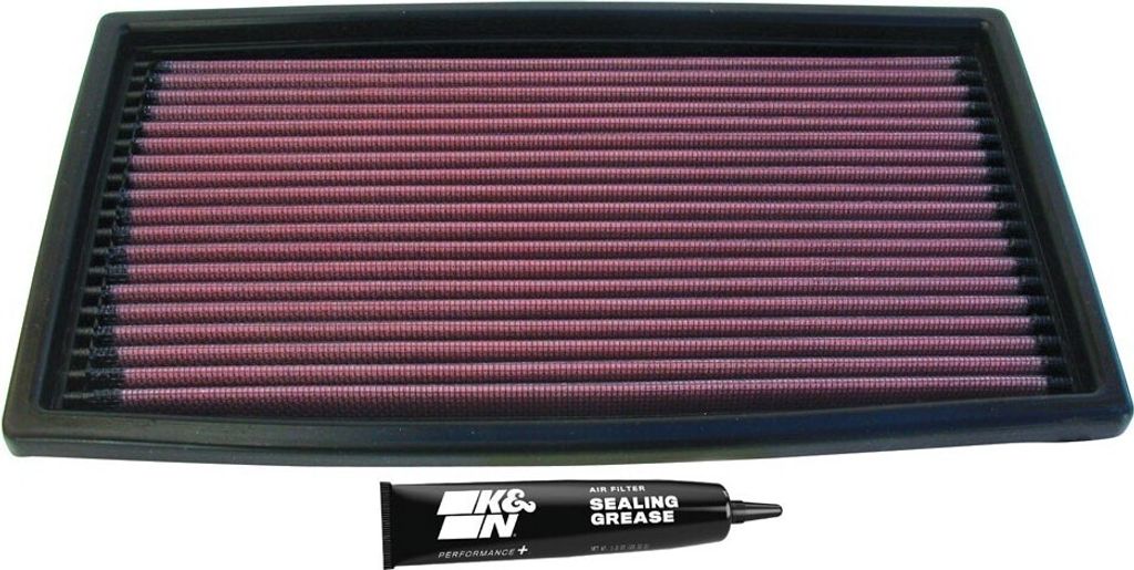 K&N 33-2024 Hochleistungsluftfilter für FORD KA (RB) Langzeitfilter Quadratisch