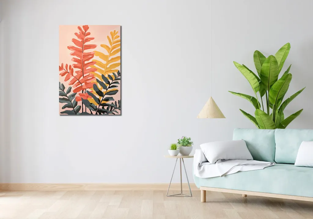 Quadro 60x90 cm Palette della Natura: Arredo Moderno su Tela - 2