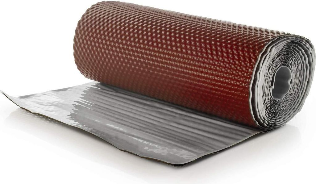 Wandanschlussband | Role 500cm | Farbe: Kastanierot | 3D Produktbild 