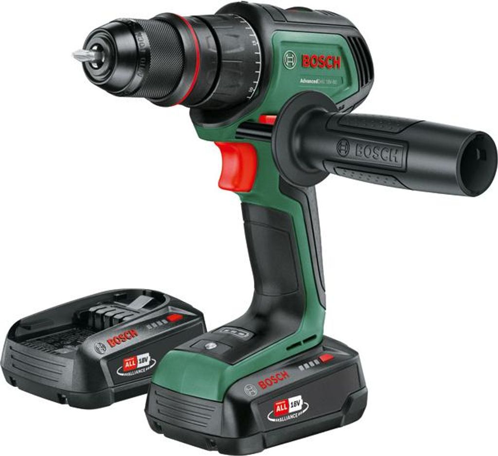 Akku-Bohrschrauber AdvancedDrill 18V-80 QuickSnap,2 x Akku PBA 18V 2.5Ah