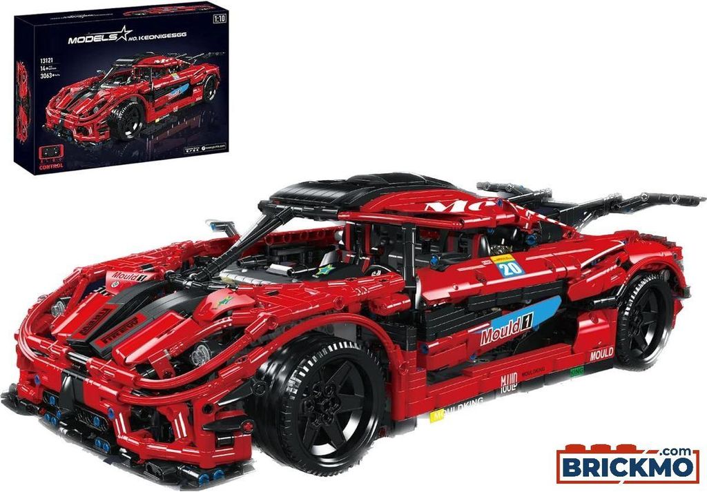 Mould King Remote Control Regera R Hypercar 13121