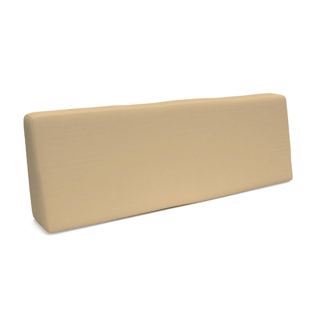POKAR Palettenkissen Palettenauflagen mit abnehmbarem Bezug Palettensofa, Größe:Rückenkissen 120 x 40, Farbe:Beige - Wasserdicht