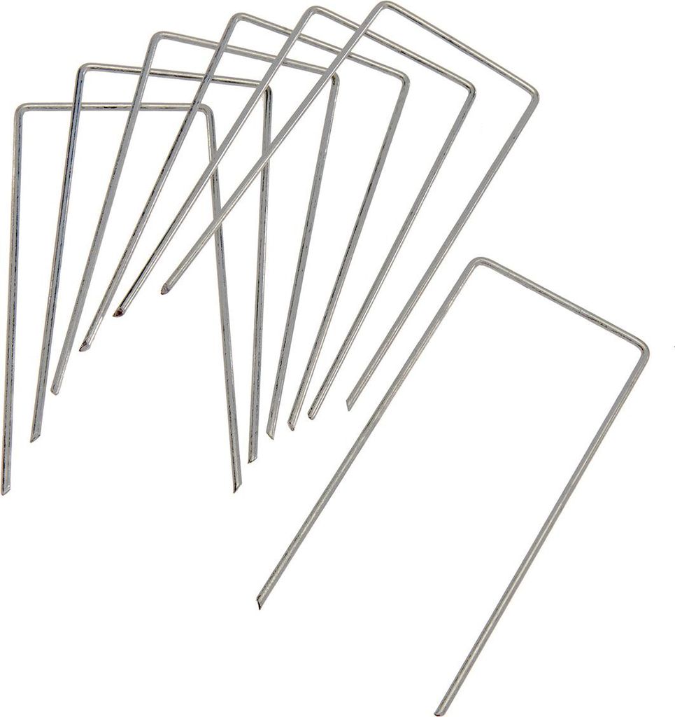 Bodenanker Metall – extra stabile Bodenanker, rostfrei – U-Förmig / 200mm x 70mm