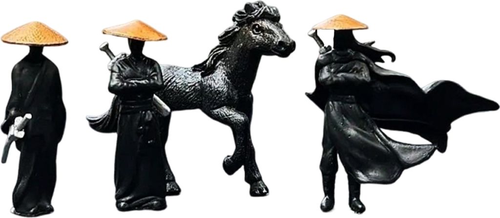 4Pcs Auto Miniatur Skulpturen Einzigartige Dekorationen Kreative Form Büro Schreibtisch Statuen Handgemachte Ornamente