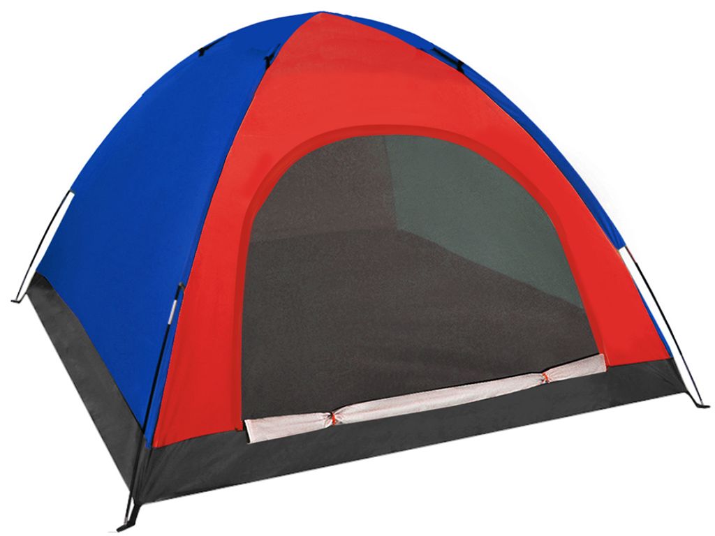 Campingzelt 2-3 Personen Familienzelt Kuppelzelt Tragetasche Zelt 