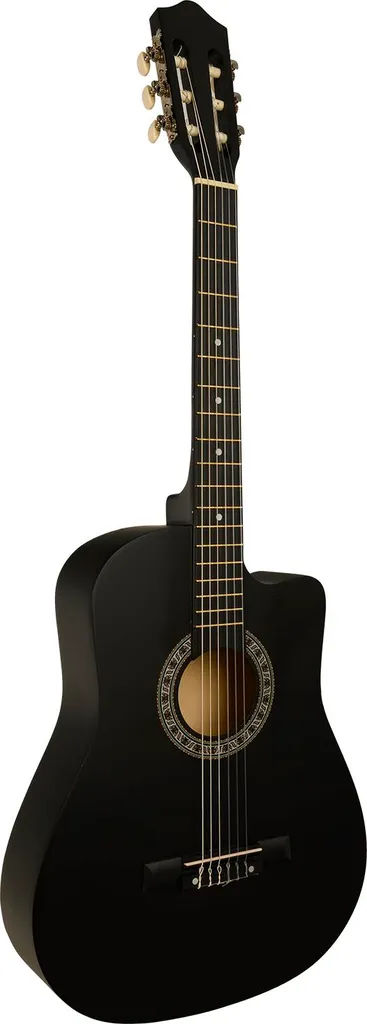 Guitare classique acoustique 6 cordes cutaway avec pack complet débutant - 5