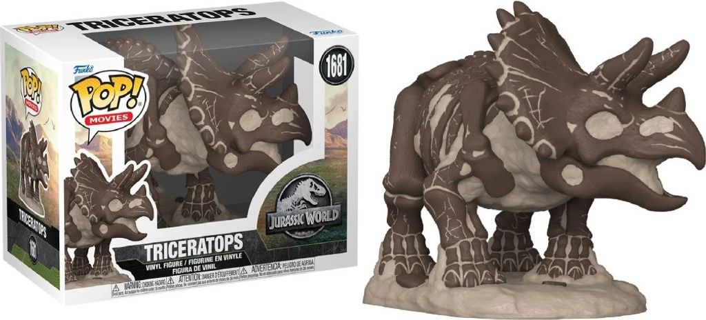 Funko Pop! Jurassic World Triceratops 1681 Obrázek produktu 