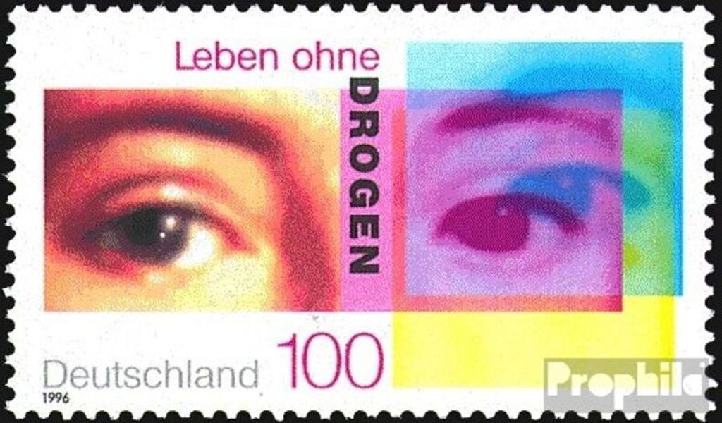 Briefmarken BRD (BR.Deutschland) 1996 Mi 1882 (kompl.Ausg.) postfrisch Kampagne gegen Drogenmißbrauch