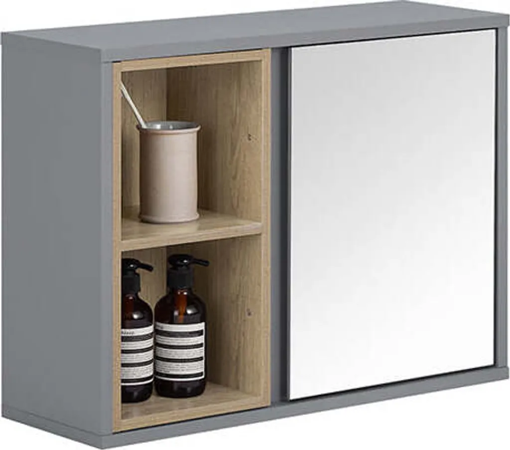 Armoire murale peu encombrante 60cm avec miroir pour salle de bain