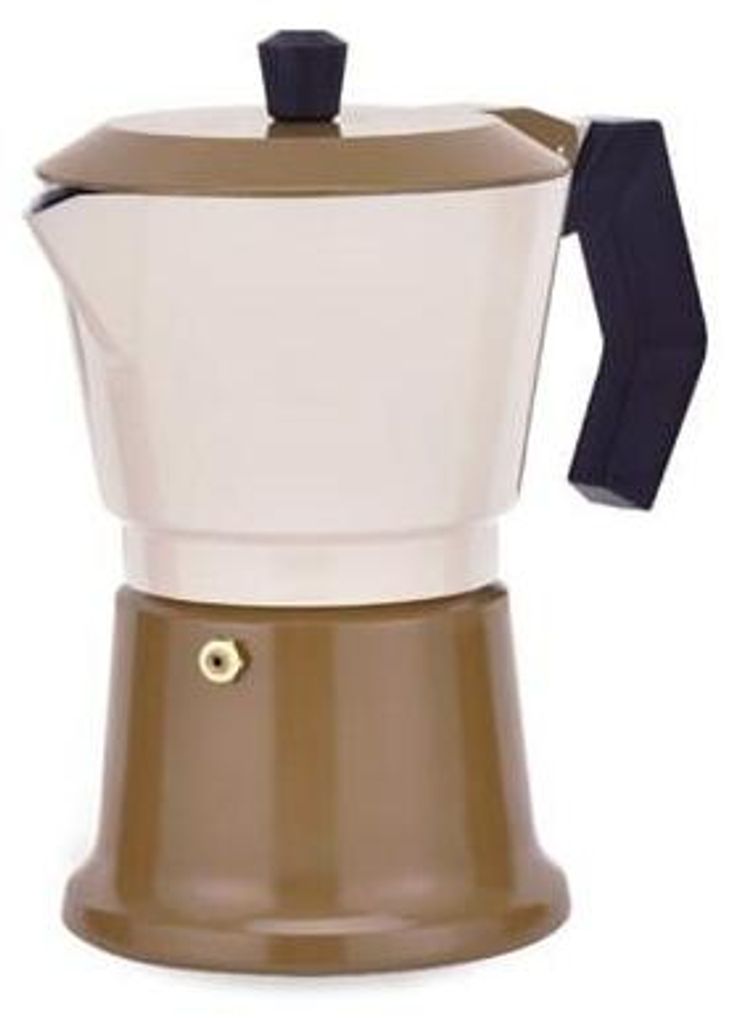 Aluminium Espressokocher MR-1657-6-BEIGE MAESTRO