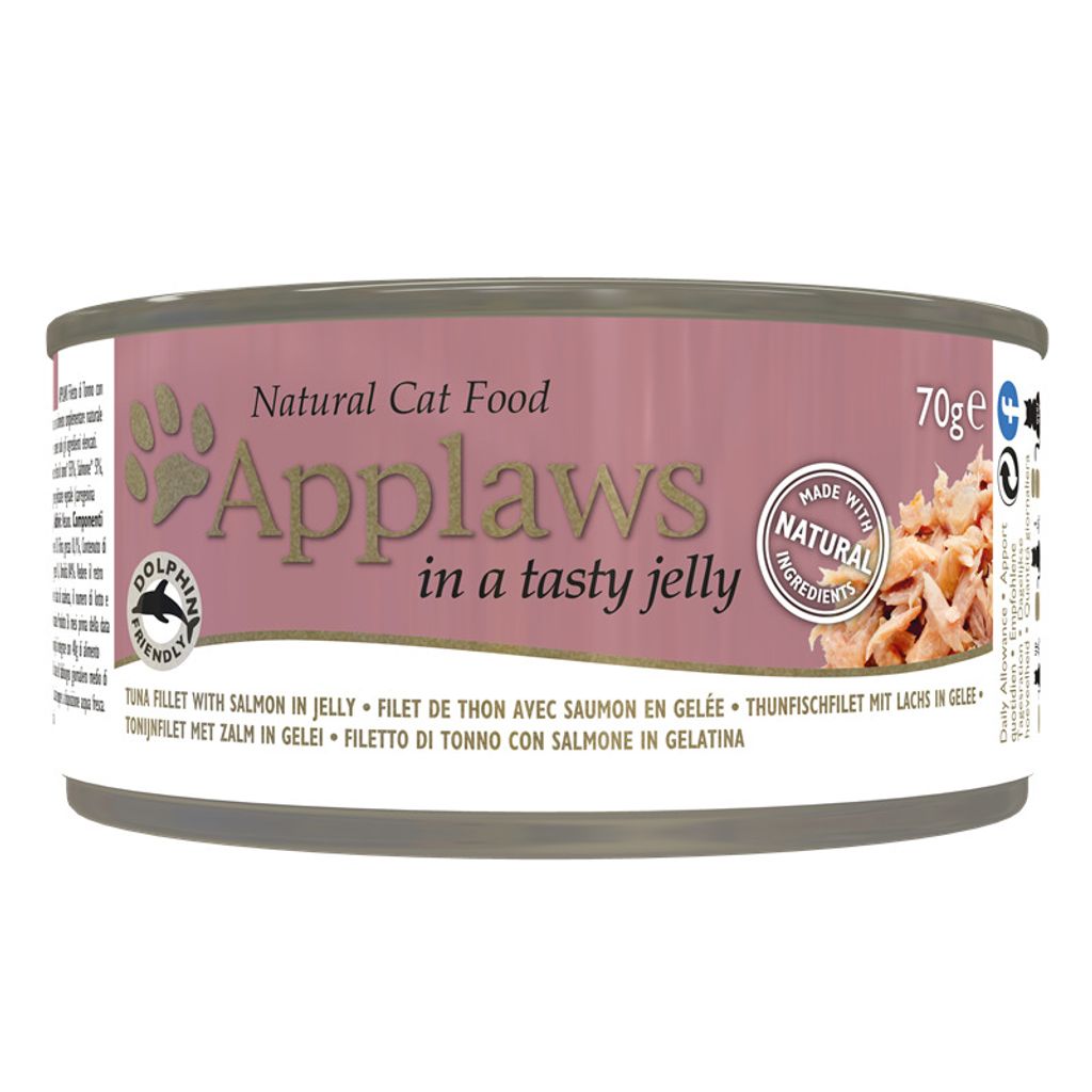 Applaws Cat 24x70g | mit Lachs in Gelee