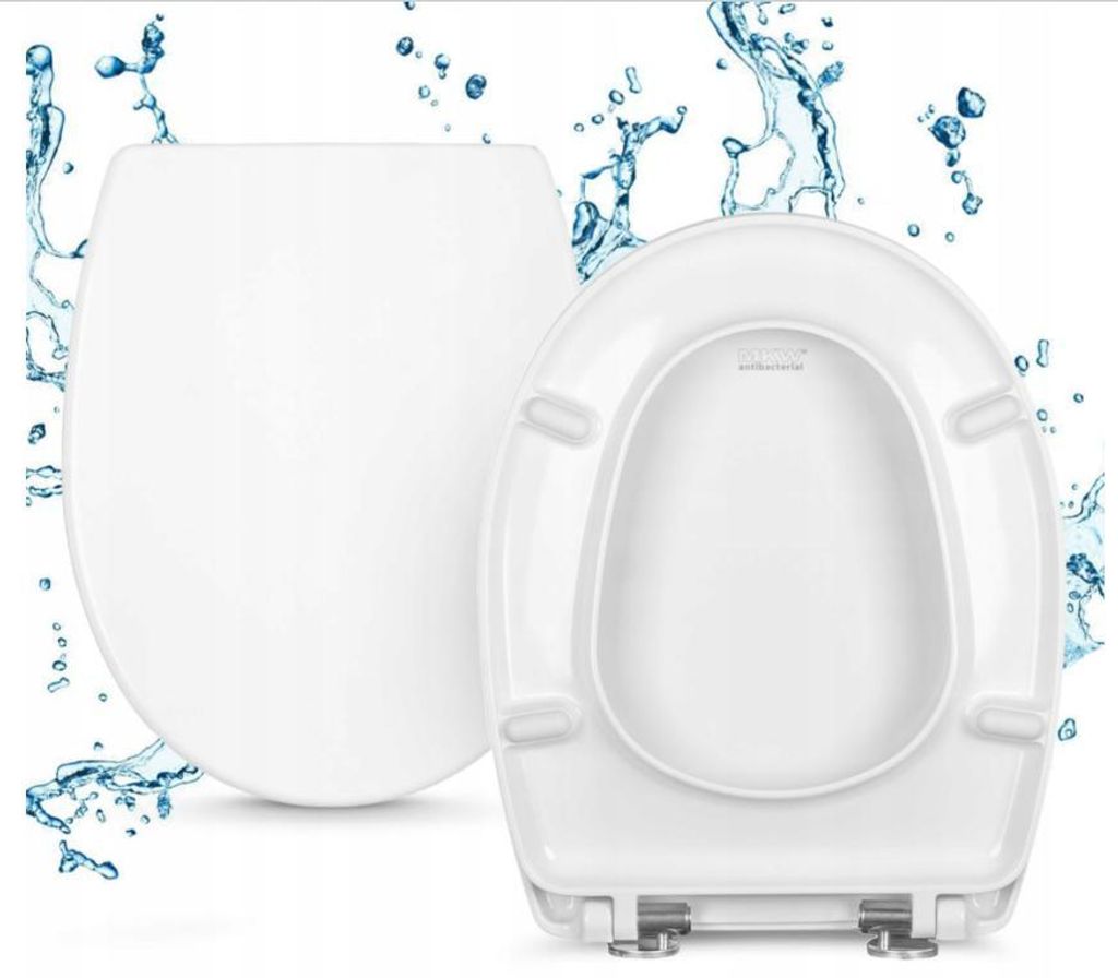 RAMM WC-Sitz passend Geberit Allia Paris ,weiß, SoftClose, Produktbild 