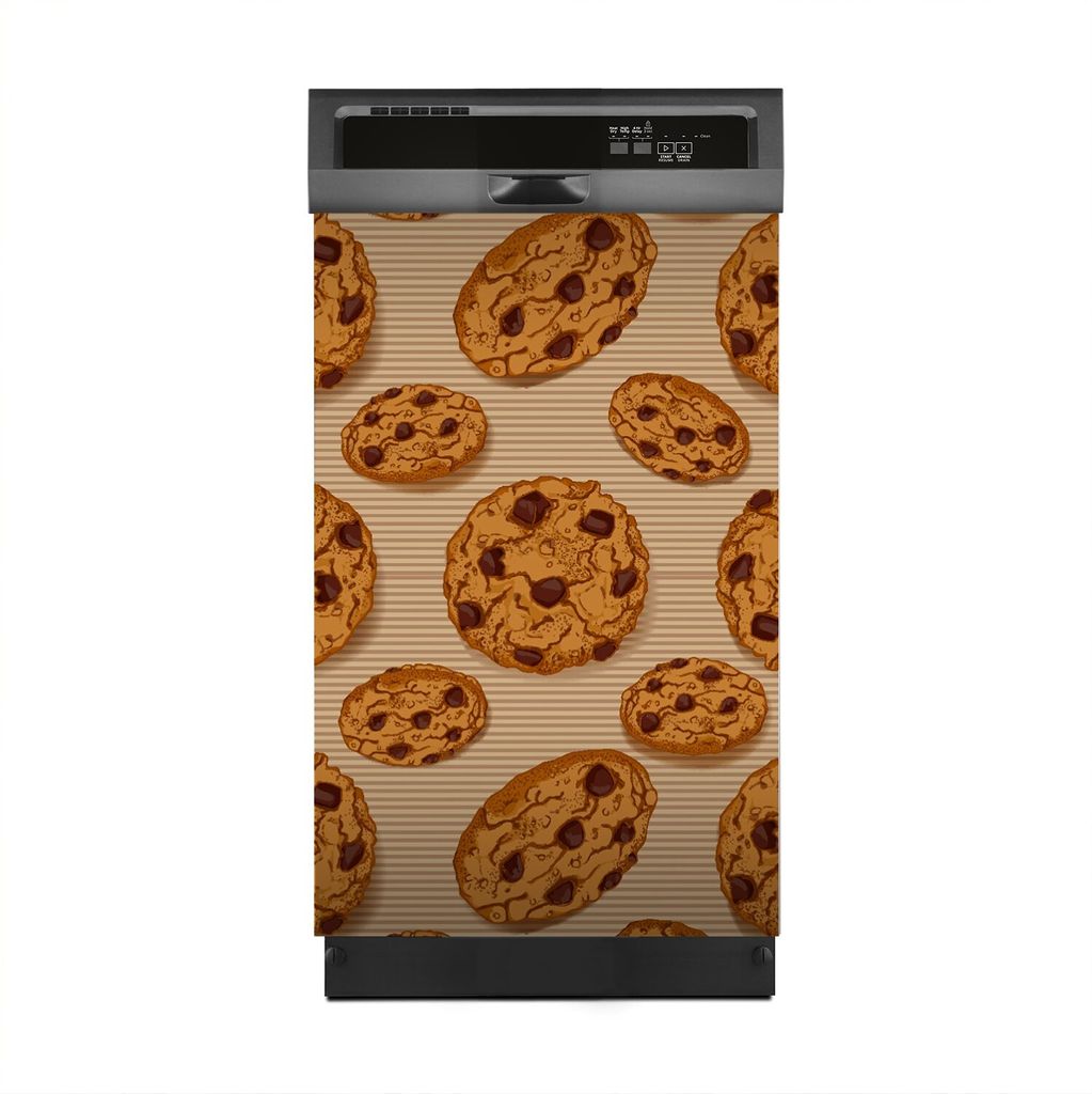 Aufkleber sticker 45x70 cm Dekorative folie Spülmaschine - Kekse Süßes Gebäck
