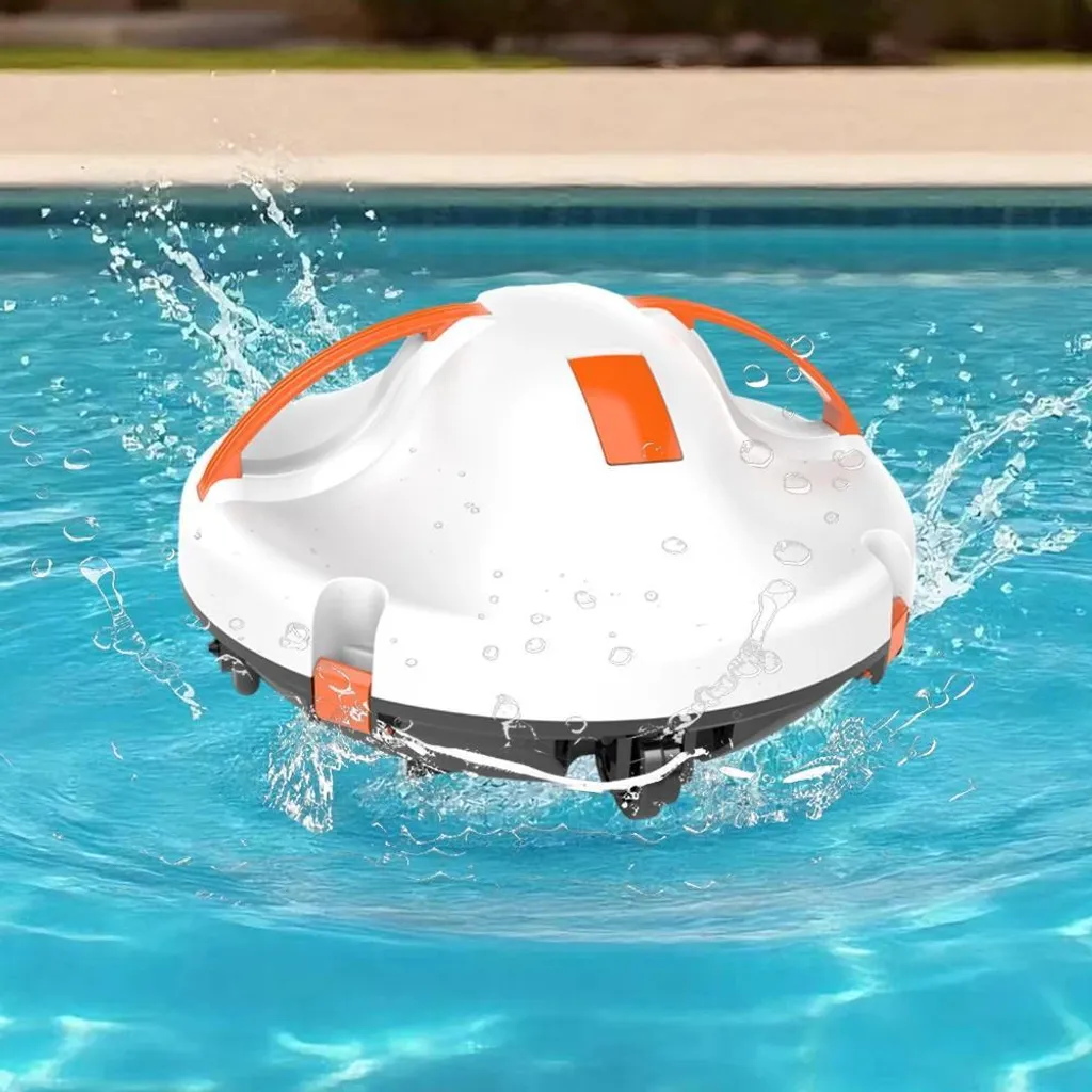 Robot de piscine sans fil IPX8 avec batterie 5200mAh autonomie 120 min