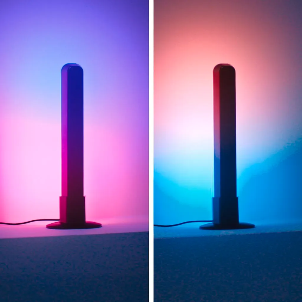 Éclairage Wi-Fi WiZ Bars de Gradient pour Bureau et Setup Gaming - 4