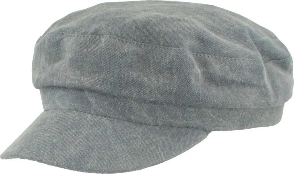 Berretto da Capitano Fiebig Elbsegler - Effetto Jeans Resistente