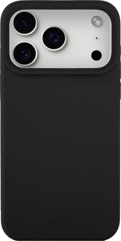 Shockproof silicone case Black - iPhone 17 Pro Max