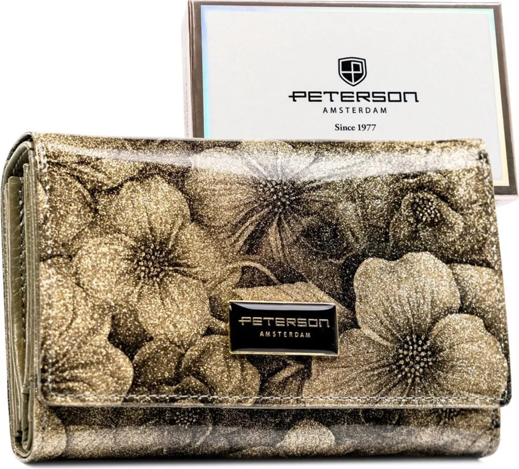 Portefeuille Peterson GREG57863 fin et compact pour cartes et billets