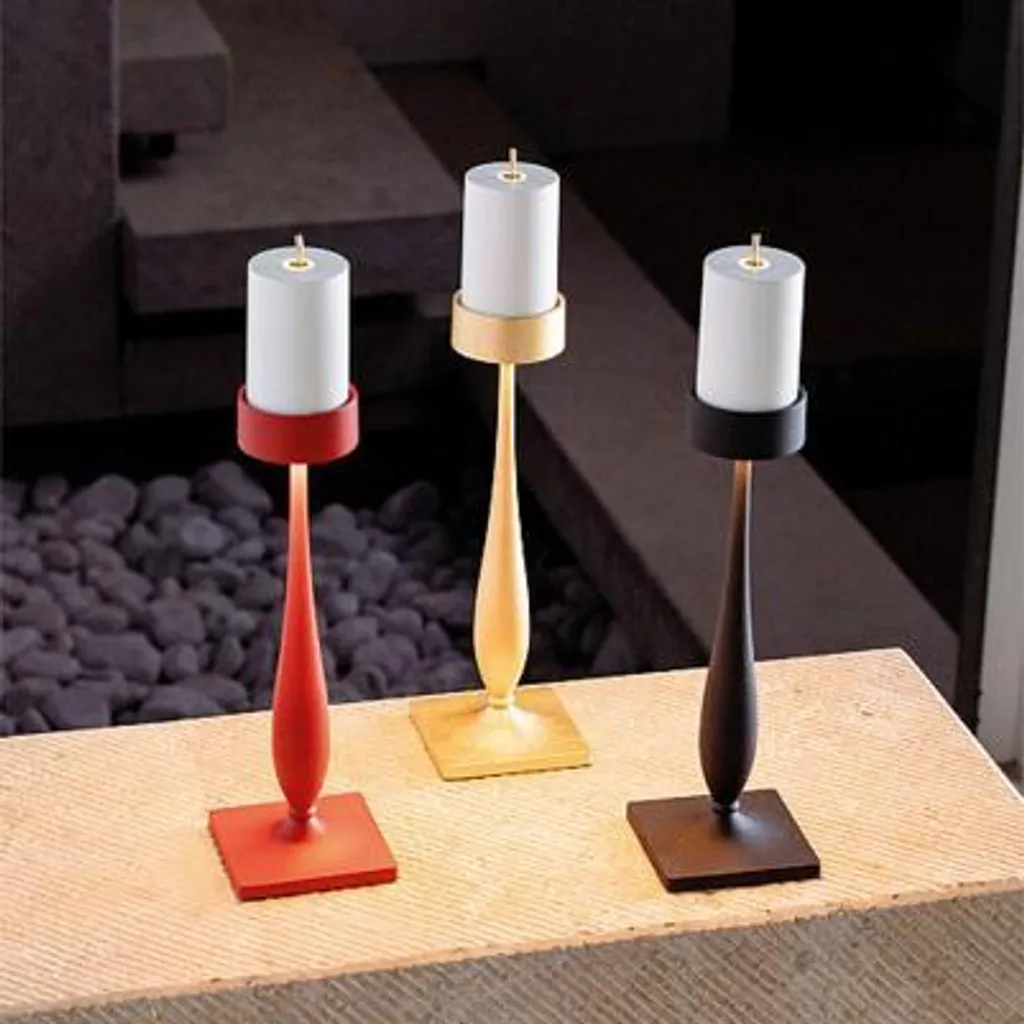 Lampe de table pour restaurant et terrasse design baroque rechargeable