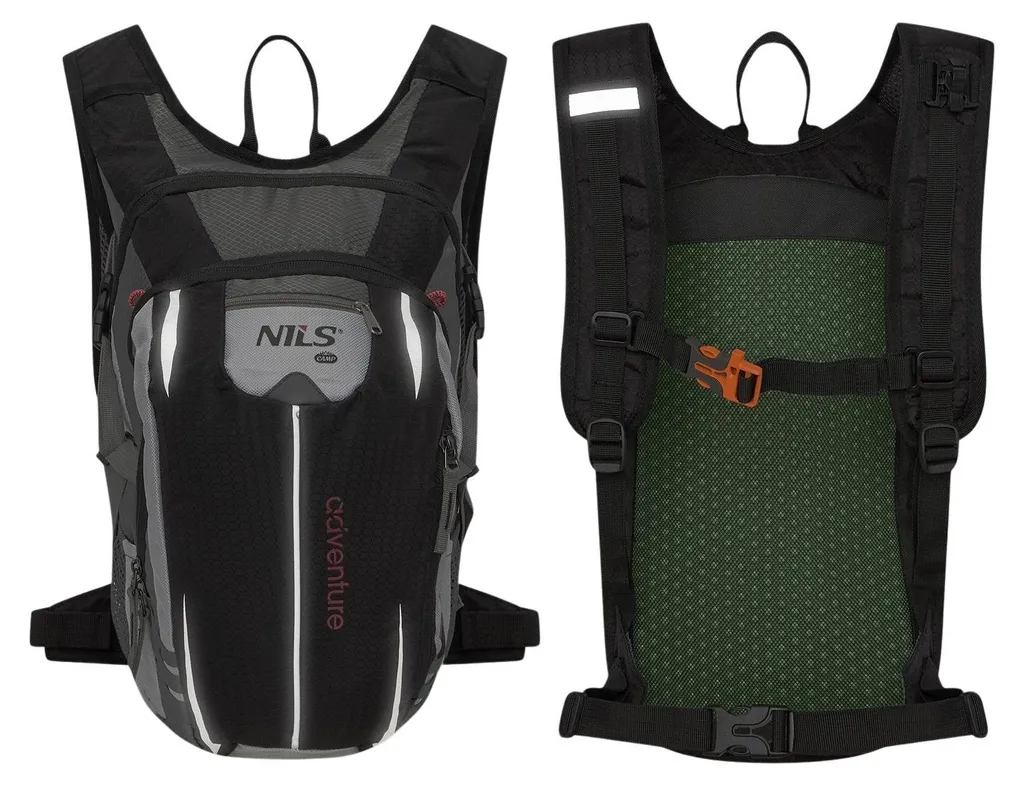 Sac à dos Adventure 25 L noir imperméable avec compartiments renforcés - 6