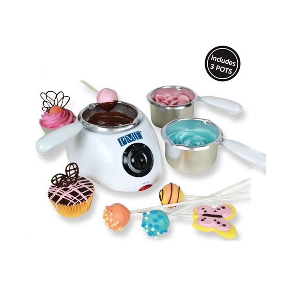 PME Electric Chocolate Melting Pot, bianco, acciaio Immagine del prodotto 