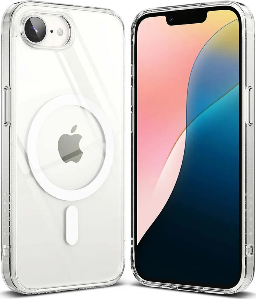 Ringke Fusion Magnetic iPhone 16E Cover Magsafe Trasparente Antiurto