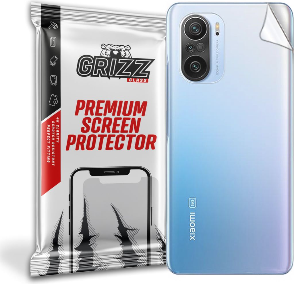 Folie auf der Rückseite GrizzGlass SatinSkin für Xiaomi Mi 11i 5G