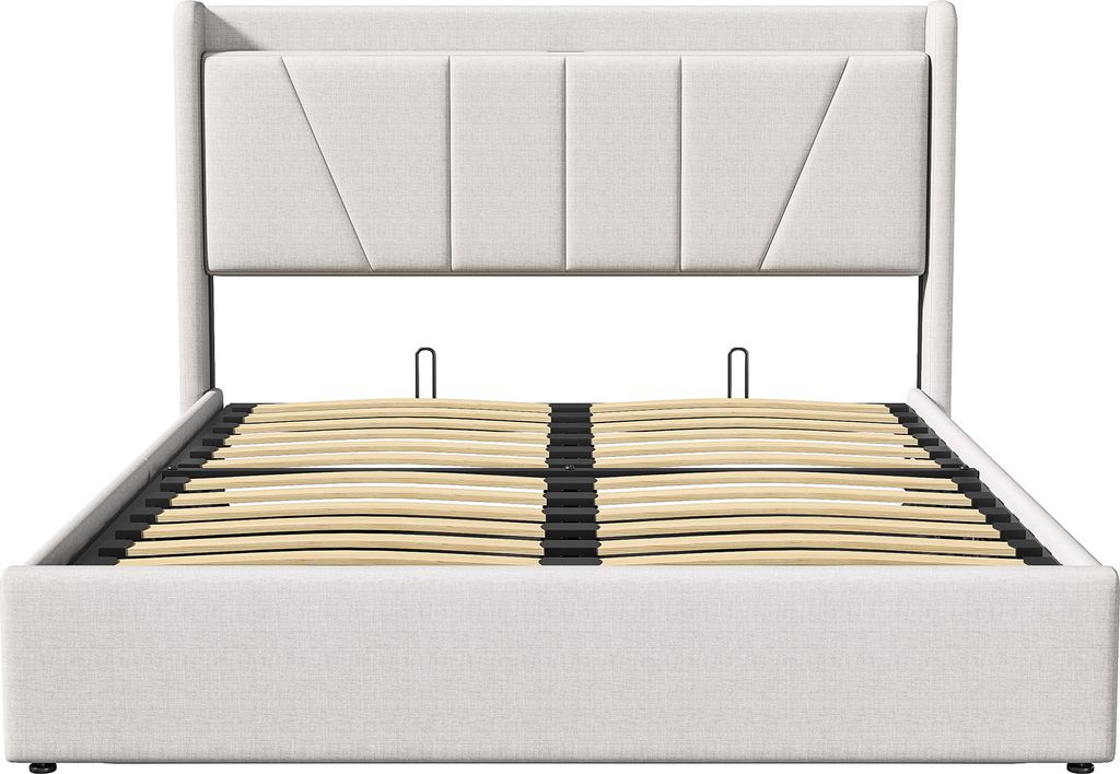 Fortuna Lai Polsterbett 140x200cm mit USB, Jugendbett Produktbild 9