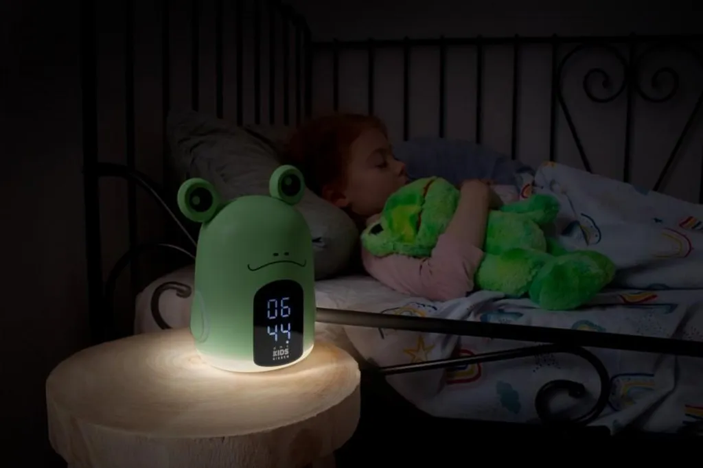 Réveil Éducatif Lapin pour Enfant avec LED Bleu et Alarmes Buzzers - 14