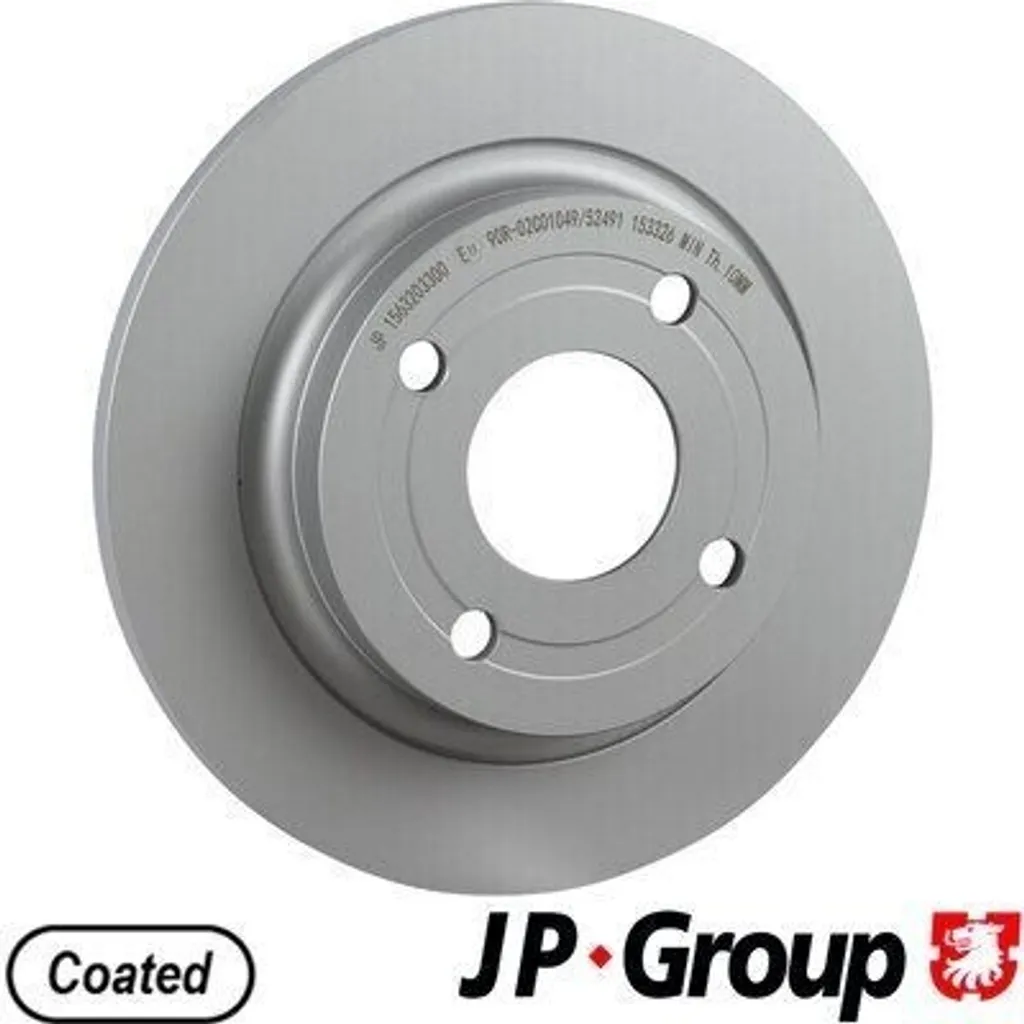 Lot disques de frein arrière JP GROUP pour FORD Fiesta Mk7 1563203300