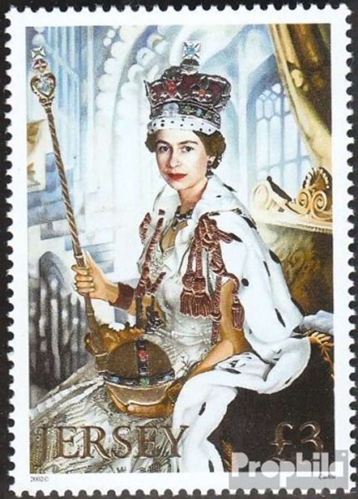 Briefmarken GB - Jersey 2002 Mi 1017 (kompl.Ausg.) postfrisch Königin
