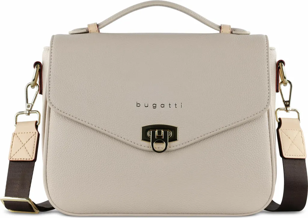 Bugatti Ella Classic Bag Beige: Borsa a Tracolla Donna Elegante e Pratica