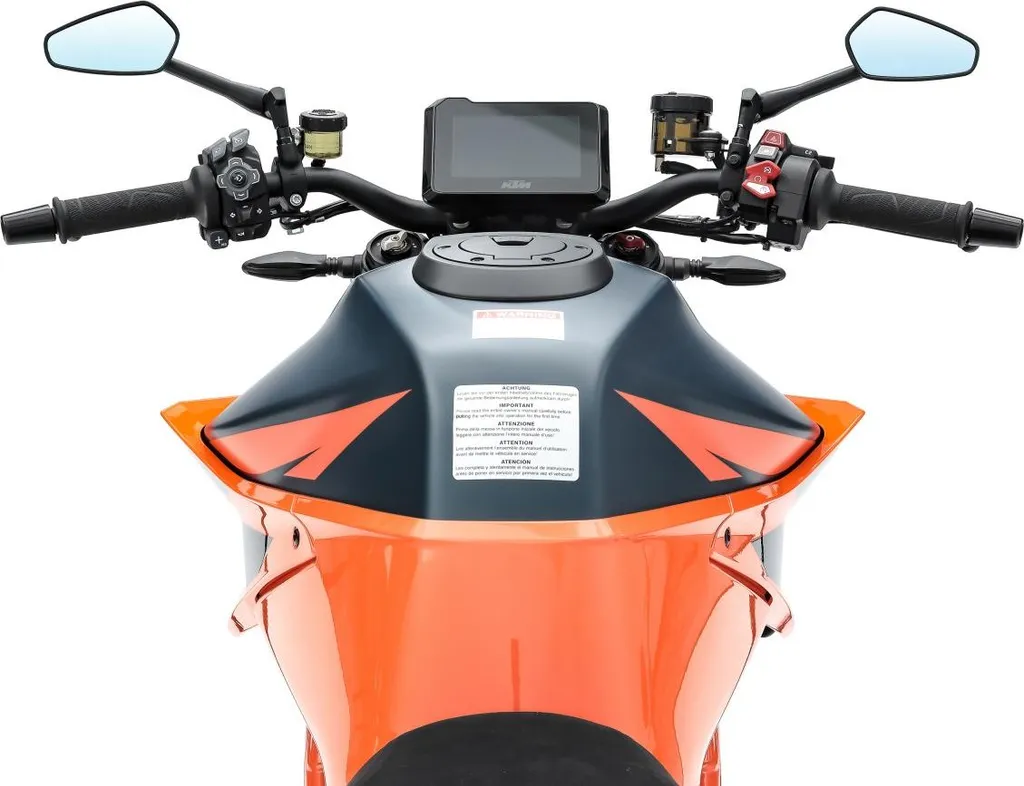 Miroir de guidon CS23 Aluminium Noir pour Moto - Rétroviseur Robuste