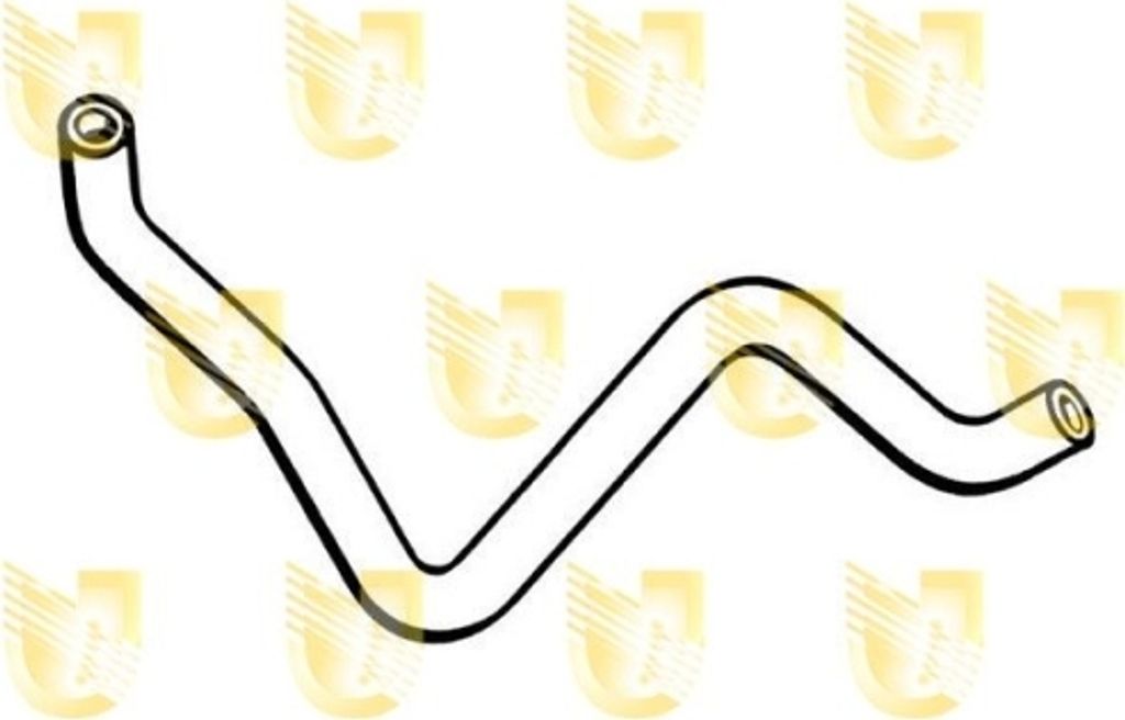 Schlauch Wärmetauscher Heizung Unigom S3076 für Citroën Fiat Lancia Peugeot