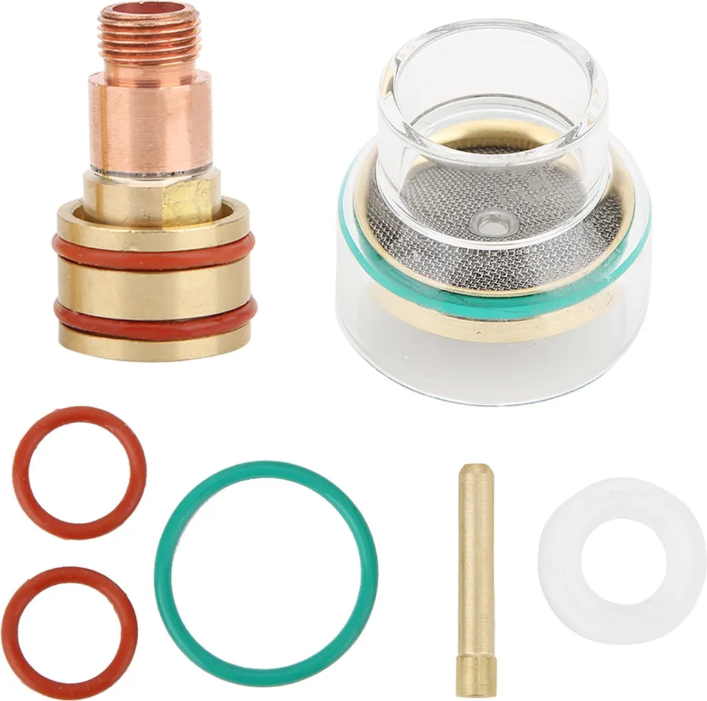 TFM53NCN WIG-Schweißsatz WIG-Brenner Glasbecher-Spannzange für WP17/WP18/WP261.6mm