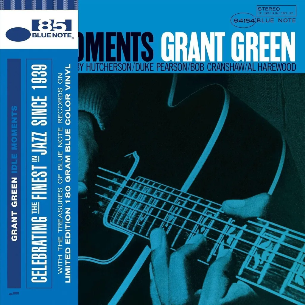 Disque Vinyle Jazz Grant Green Idle Moments LP Bleu 180g Collector Rare