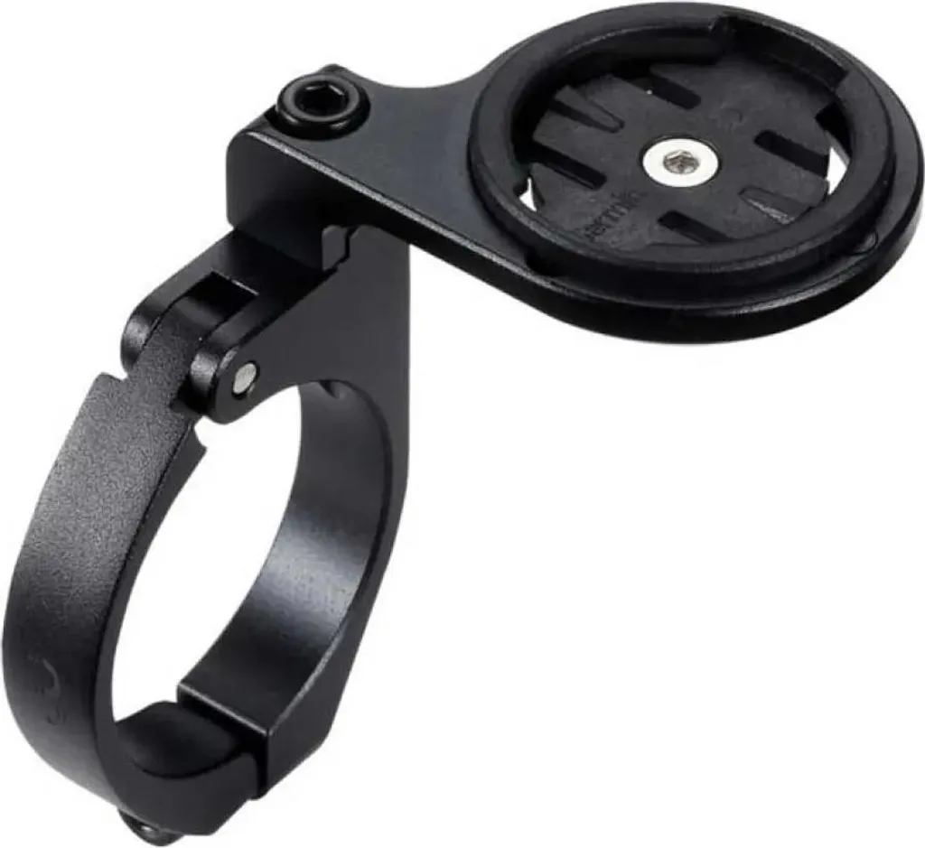 BBB MiddleMount Support compteur vélo central noir, design compact