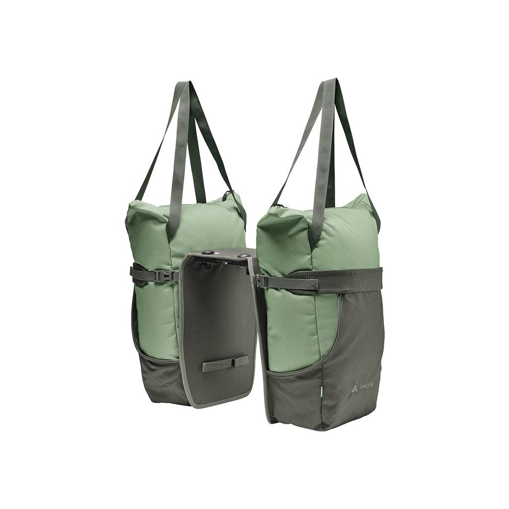 VAUDE Fahrradtasche TwinShopper Bike Bag Black | Mo Produktbild-Vorschau 4