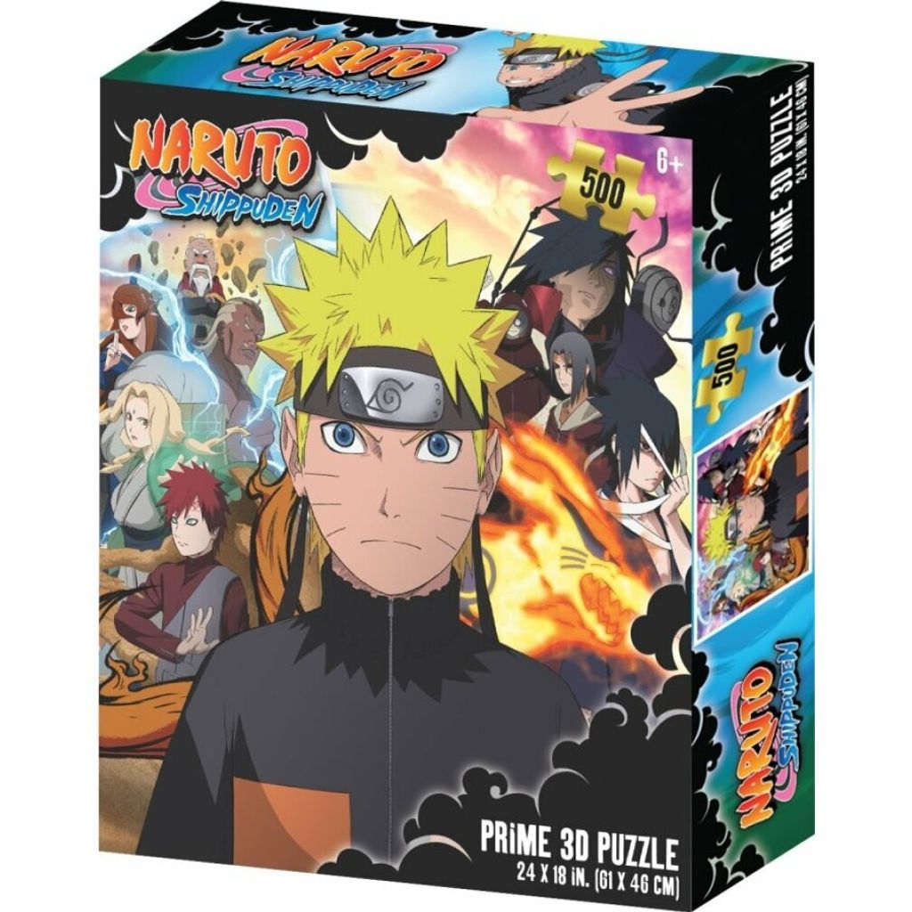 PRIME 3D Puzzle Naruto Shippuden 3D 500 Teile