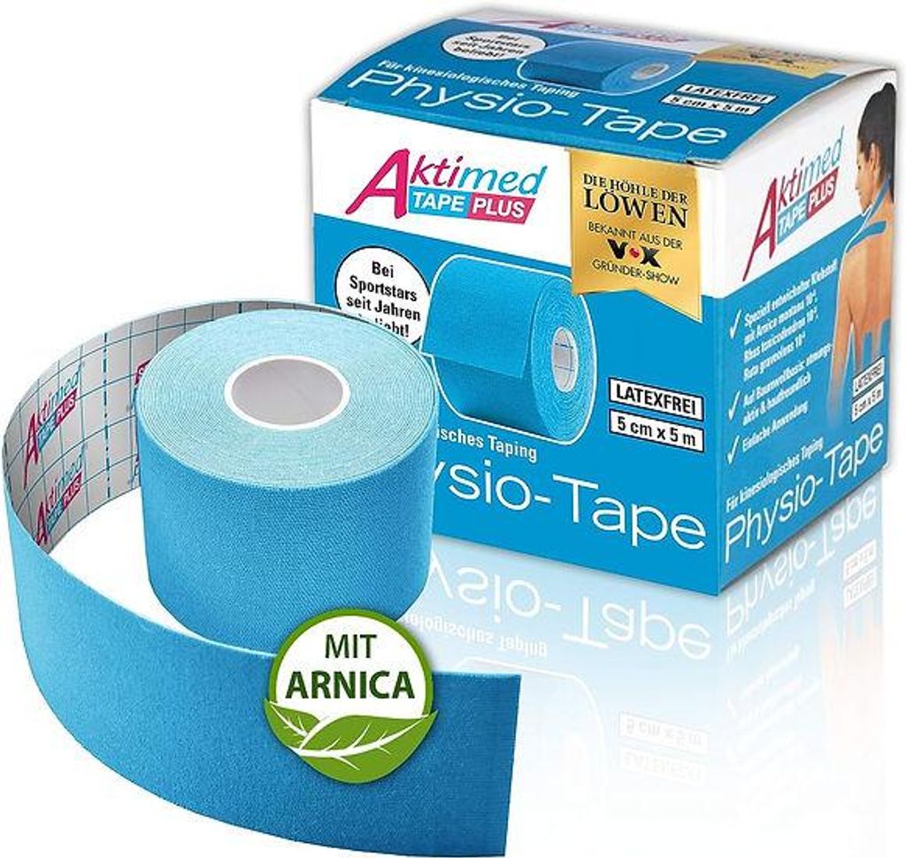 TAPE PLUS à l'arnica, bleu clair Image du produit 