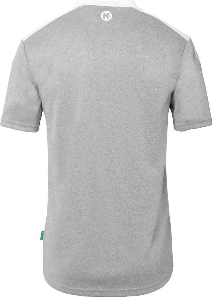 Kempa Trainings-T-Shirt Emotion 27 Children 2005123_02 dark grau melange/weiß 140