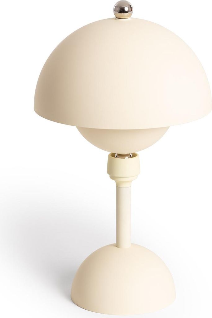 LED-Tischlampe 5W Tragbar mit wiederaufladbarem USB-Akku Pauna Beige