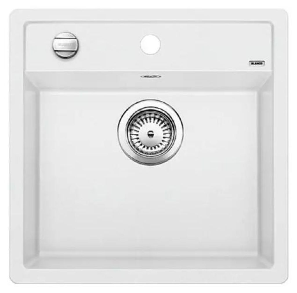 BLANCO Dalago 5, Weiß, 1 Becken, 445 x 350 mm, 8,89 cm Produktbild 