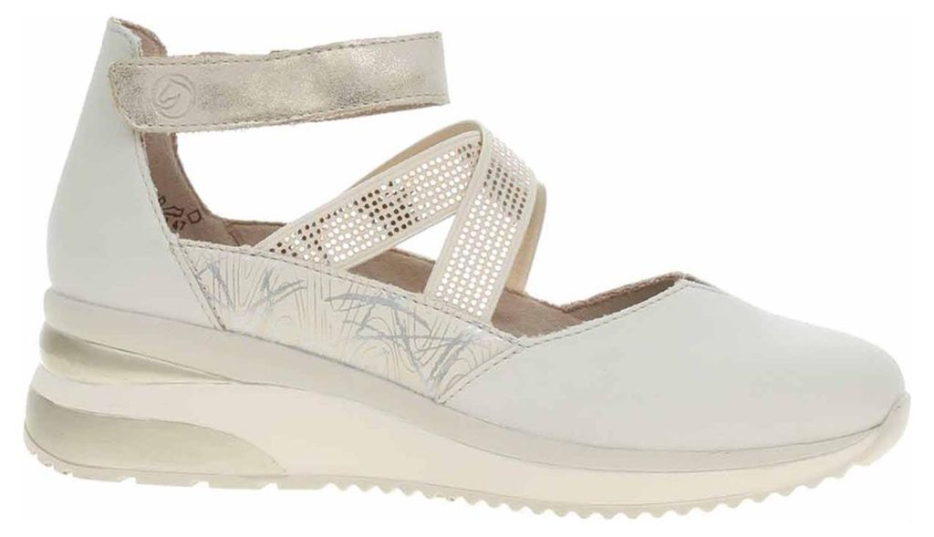 Damen Remonte D2411-81 weiß Kombi-Pumps 40