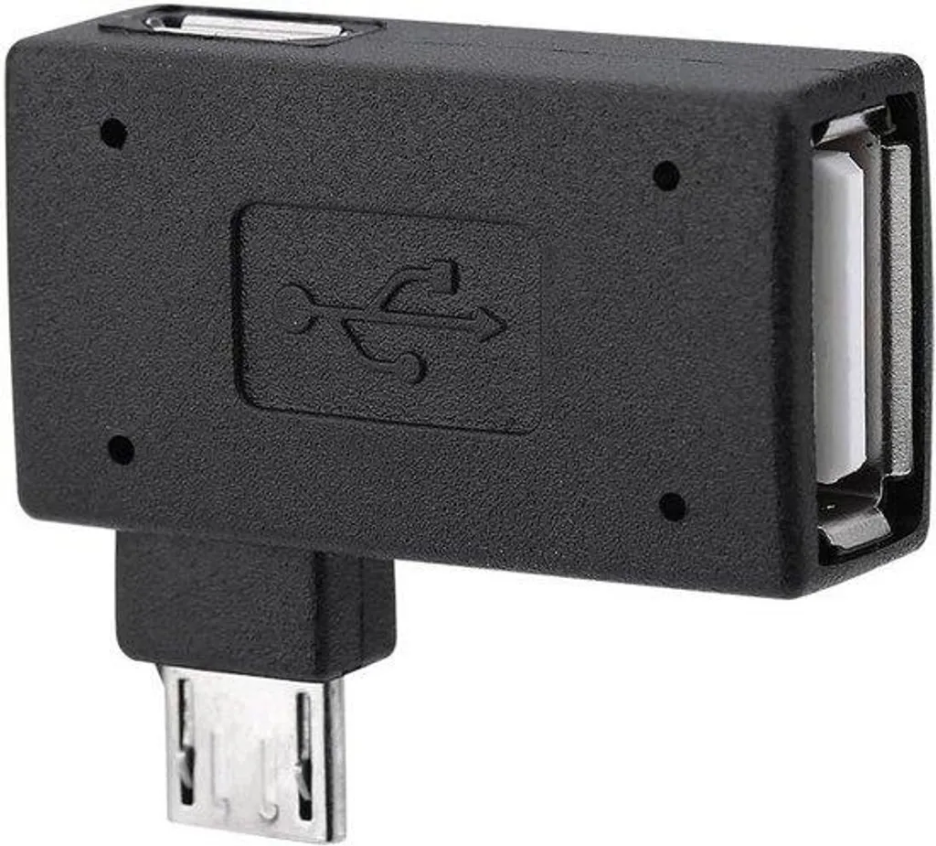 Hub USB Micro-OTG avec Alimentation Stable pour Stick TV et Tablettes