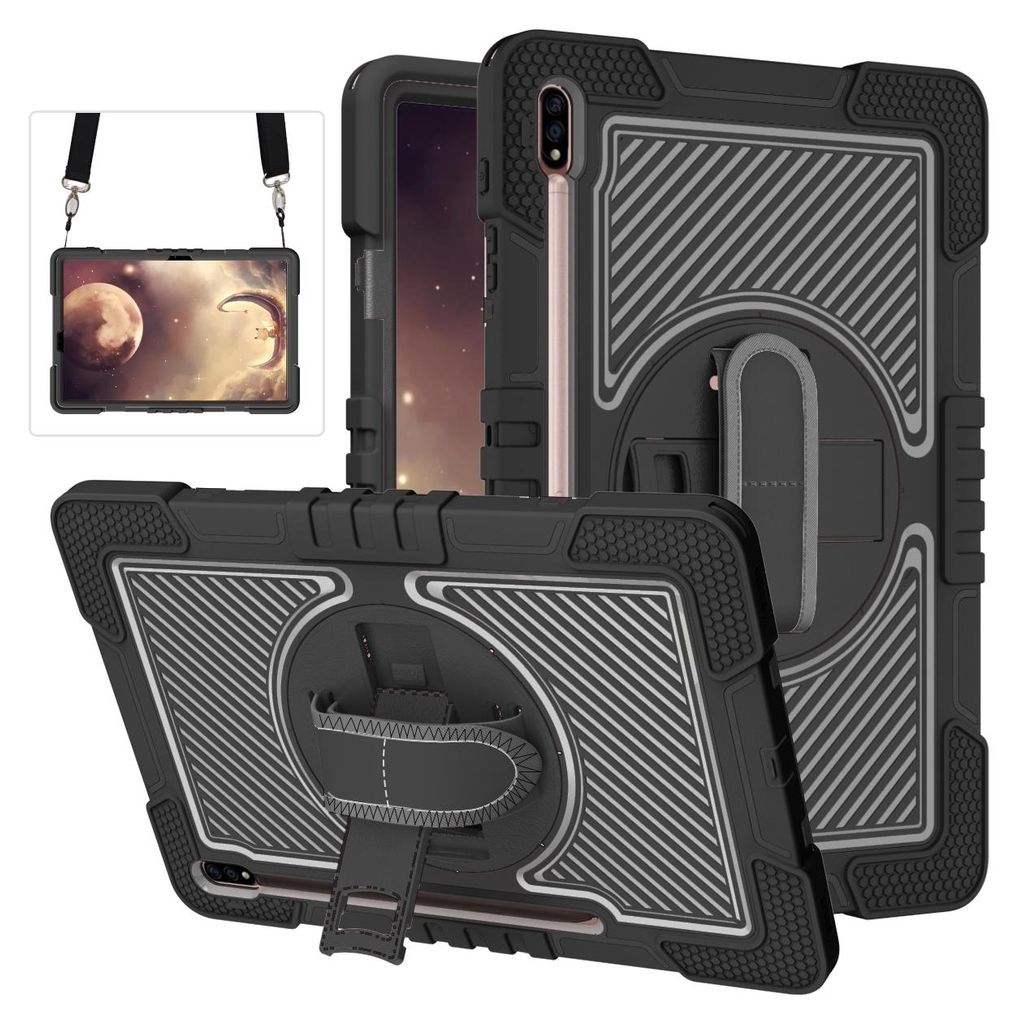 Für Samsung Galaxy Tab S10 Plus / S9 Plus FE Plus 360 Grad Tasche Hülle