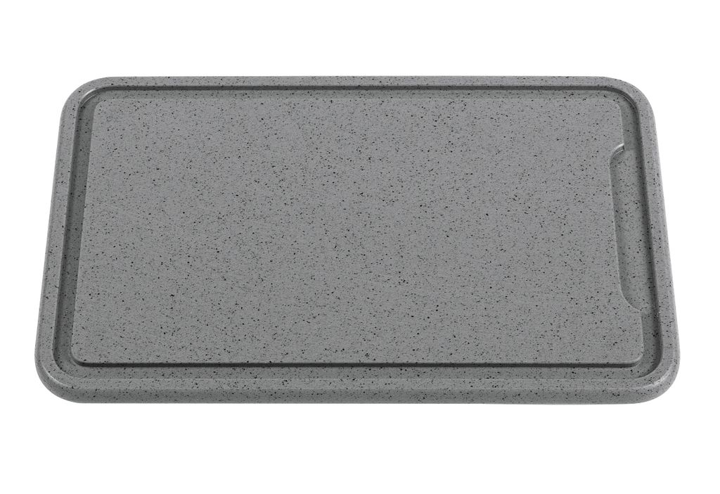Zassenhaus Tranchierbrett Kunstst. Dunkelgrau 36x23x1,5cm Produktbild 