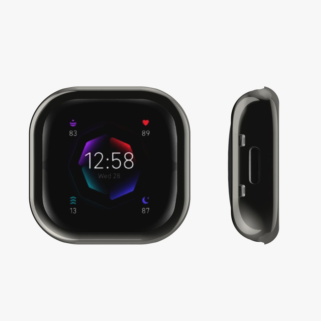 kwmobile 2x Schutzhülle kompatibel mit Fitbit Versa 4 / Produktbild 5